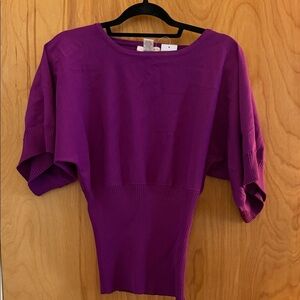 Kenar Bold Purple Blouse